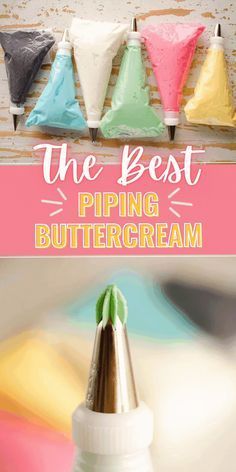 the best piping buttercream recipe ever