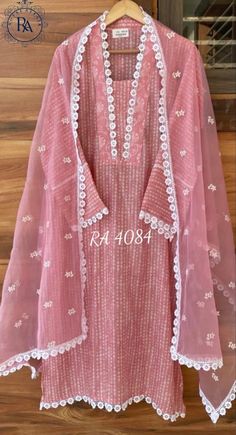 Simple Lace Kurti Design, Kurta Designs Women With Lace, Cotton Suits Neck Design Latest, Kamiz Design With Lace, Square Neck Designs For Kurtis, Lace Kurta Designs Women, Kurti With Lace Design, Lace Pattern Kurti, Pakistani Kurta Designs Women