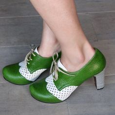 Handcrafted US sizing. Fits true to size. Heel Height: 2.36" / 60 mm approx Product measurements were taken using size 8. Please note that measurements may vary by size. Green Leather Sole High Heels, Green Heels With Reinforced Heel And Round Toe, Green Round Toe Heels With Reinforced Heel, Green Heels With Leather Sole And Round Toe, Green Retro Heels With Round Toe, Retro Green Heels With Round Toe, Green Low Heel Leather Sole Heels, Green Low Heel Heels With Leather Sole, Vintage Green Heels With Round Toe