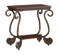 Rafferty Chairside Table_Ashley Furniture_brenham. Asian Inspired Living Room, Dark Brown Chair, Dark Wood Stain, Side End Table, Chair Side Table, End Tables With Storage, Inspired Living, Asian Inspired, Ashley Furniture