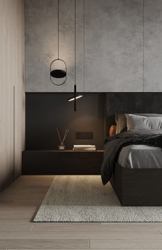 Contemporary Bedroom, Home Room Design, Minimalist Bedroom, Design Case, Apartment Design, Luxurious Bedrooms