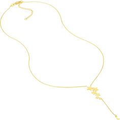 Delve into the masterpiece of art and elegance with the ethereal beauty of the Star Cluster Lariat Necklace with Crescent by Olas d'Oro. This exquisite 14K yellow gold lariat necklace is a celestial masterpiece that will leave you starry-eyed. The necklace features a cluster of twinkling stars gracefully suspended along a delicate chain, leading to a mesmerizing crescent moon drop.As you wear this enchanting piece, you'll feel like you're under a starlit sky, with the crescent moon guiding your Elegant Star-shaped Lariat Necklace, Elegant Star-shaped Lariat Necklace Gift, Elegant Star Lariat Necklace Gift, Gold Lariat Necklace With Star Charm, Starry Eyed, Gold Lariat Necklace, Star Cluster, Twinkle Star, Ethereal Beauty