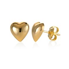 in stock Macy's 14k Gold Wedding Earrings, Macy's Gold Wedding Earrings, Valentine's Day Polished Finish Earrings, Macy's 14k Gold Earrings, Pierced Gold Earrings From Macy's, Macy's Gold Pierced Earrings, Gold Earrings From Macy's As Gift, Gold Earrings From Macy's, Classic Gold Heart Earrings For Anniversary