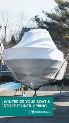 When boat hibernation starts 😭 

How to winterize and store a boat until spring.