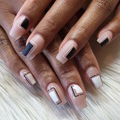 Gelx Apres Nail Designs, Overlay Nails, Work Nails, Dark Nails, Nail Shop, Classy Nails, Chic Nails, Nail Designer, Creative Nails