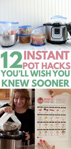 instant pot hacks that you'll wish you knew to use in the kitchen