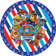 paw patrol party plates, 8ct