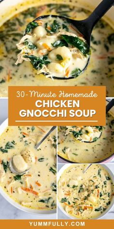 Warm up with this one-pot Chicken Gnocchi Soup! Ready in 30 minutes, it’s a creamy comfort dish perfect for fall! Olive Garden Chicken Gnocchi Soup Recipe, Olive Garden Gnocchi Soup, Chicken And Gnocchi Soup, Chicken And Gnocchi, Olive Garden Chicken Gnocchi, Chicken Gnocchi Soup Recipe, Gnocchi Recipes Soup, Olive Garden Chicken, Chicken Gnocchi Soup Olive Garden