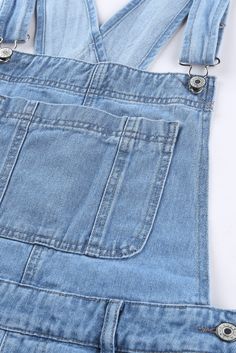 Blue Shoulder Strap Pockets Denim Overall Skirt Mini Dress Overall Skirt, Skirt Mini, Mini Dresses, Women Dresses, Dresses Mini, Overalls, Shoulder Strap, Mini Dress, Womens Dresses