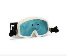 a stuffed animal with goggles on it's head