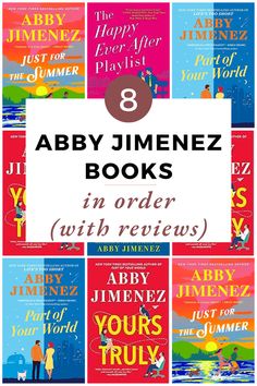 8 Abby Jimenez books in order with reviews Abby Jimenez, Best Short Stories, Friend Zone, Books You Should Read, Life's Too Short, Great Books To Read, Reading Romance, Book Suggestions