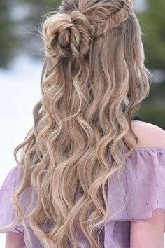 Bridesmaid Hair Medium Length, Fishtail Braids, Formal Hair, Hairstyle Tutorials, Dance Hairstyles, Wedding Hairstyles Half Up Half Down, Half Updo, Homecoming Hair