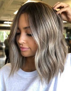 Ash Blonde Balayage, Ash Blonde Hair, Balayage Hair Blonde, Short Hair Balayage, Brown Blonde Hair, Hair Color Balayage, Blonde Balayage, Brown Hair Colors, Blonde Hair Color