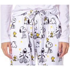 Step into the whimsical world of Charles M. Schulz with these charming Peanuts Women's Pajama Pants, featuring the beloved characters Snoopy and Woodstock. Perfect for fans of the iconic comic strip, these pajamas offer a delightful way to unwind.

- Material: 100% Polyester
- Size: X-Large
- Color: White
- Gender: Female
- Age Group: Adult
- Design: Features Snoopy and Woodstock with a playful starry background

Crafted from soft, lightweight polyester, these pajama pants ensure comfort and eas Snoopy Pajama Pants, Snoopy Pj Pants, Snoopy Merch, Snoopy Clothes, Snoopy Decor, Charlie Brown Costume, Brandy Outfit, Snoopy Merchandise, Peanuts Merchandise