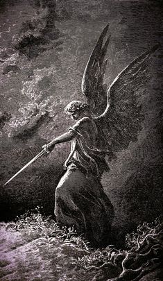 Dark Christian Wallpaper, Dark Angelcore, Dark Fantasy Artwork, Rennaissance Art, Heaven Art, Gustave Dore, Biblical Art, Dark Art Illustrations