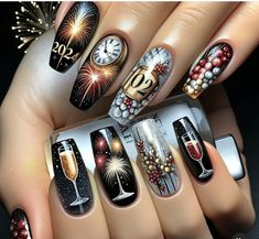 Daisy Acrylic Nails, Xmas Nail, Chic Nail Art, Trendy Nail Art Designs, Trendy Nail, Ideas For, Fresh Look, Stylish Fashion