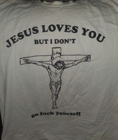 Grafic Tees, Jesus Loves You, Jesus Loves