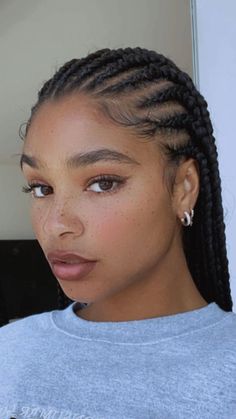 Braided hairstyles for black women #braids #for #short #hair #braided #hairstyles #black #women Black Protective Hairstyles Braids Short, 7 Braids Hairstyle, Cornrows Drawing Reference, Braids Short Hair Black, Short Cornrow Hairstyles For Black Women, Short Hair Braids For Women, Box Braids For Short Hair, Cornrow Hair Styles, Box Braids Short Hair