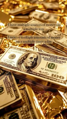 money with the quote i have multiple sources of money on an ambille way