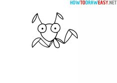 how to draw a cartoon crab with easy step by step instructions