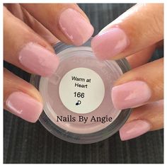 SNS #166 Warm at Heart via Nails By Angie, cobramnails on instagram Pink Sns, Natural Nail Designs, Sns Nails, Nail Polish Brands, Colorful Nail Designs, Pink Nail