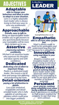 a poster with some words on it that describe the different types of people in business