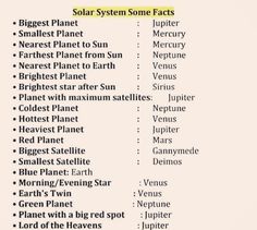 the solar system is shown in this diagram