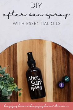 Looking to soothe your sunburn? Try this homemade after sun cooling spray. It's made with natural ingredients & feels so good on your skin! Natural Sunburn Remedy, Essential Oil Spray Recipes, After Sun Spray, Cooling Spray, Sunburn Relief, Diy Essential Oil Recipes, Essential Oil Companies