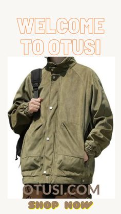 OTUSI Outdoor Casual Jacket For Men Cotton Standing Collar Warm Top High Quality Design Wear For Men Korean Fashion Winter Jacket Men
Brand Name	OTUSI 
Origin	 US(Origin)
CN	 Fujian
Applicable Season	 Autumn And Winter
Material	 Polyester
Thickness	 STANDARD
Lining Material	 Polyester
Applicable Scene	 Casual
Style	 Casual
Outerwear Type	 Jackets
Decoration	 NONE
Cuff Style	 Conventional
Gender	 MEN
Clothing Length	 Regular
Item Type	 Outerwear & Coats
Place Of Origin	 US(Origin)
Type	 Regular
Collar	 Turn-down Collar
Closure Type	 zipper
Sleeve Style	 Regular
Hooded	 No
Pattern Type	 Solid Men Korean Fashion, Korean Fashion Winter, Mens Jackets Casual, Casual Outerwear, Standing Collar, Winter Jacket Men, Jacket For Men, Fashion Winter, Jacket Pattern