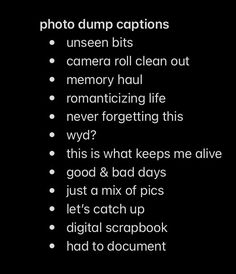 Photo dump Captions Dump Bio Instagram Ideas, Instagram Captions Living Best Life, Ig Captions For Family Pictures, Dump Account Caption Ideas, March Dump Instagram Caption, Impromptu Plans Captions, Saying Goodbye Captions, Low Quality Captions, March Dump Captions For Instagram