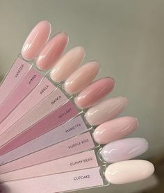 Gel Nails One Color, Clean Pink Nails, Basic Gel Nails, Clean Nails Aesthetic, Solid Nail Color Ideas, Plain Color Nails, Type Of Nails, Hello Nails, Cute Simple Nails