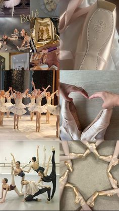 ballet dancers in white tuxedos and pink shoes