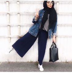 Related image Casual Outfits Hijab, Mode Logos, Outfit Essentials