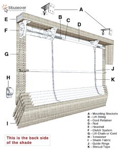 the parts of a window frame with instructions on how to install them and how to use them