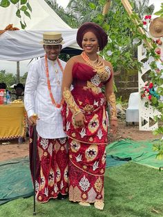 Isoko Traditional Attire, Nigerian Attire, African Head Dress, Senator Styles, Couples African Outfits, Crib Design, Bridal Clothing, African Wear Styles For Men