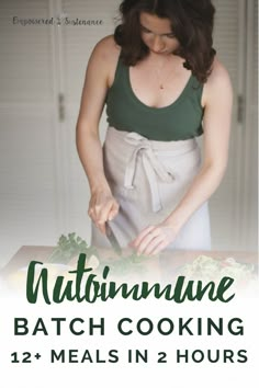 Save time and prepare healthy from-scratch meals with this paleo batch cooking game plan and ingredient list. These Autoimmune Paleo Protocol (AIP) recipes are gluten-free, dairy-free, egg-free, nut-free, seed-free, and nightshade-free to promote recovery from autoimmune diseases. #aip #autoimmunepaleo #glutenfree #dairyfree #nutfree #nightshadefree #eggfree #healthy #paleodiet #paleorecipe #paleosnack #paleodessert #primal #whole30 Aip Batch Cooking, Starting Paleo Diet, Aip Paleo Recipes, Autoimmune Diet