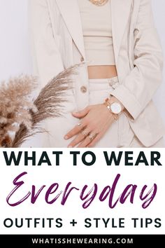 Girl, if you’ve been wondering what to wear everyday, this post has your back! With 7 outfits that are perfect for any season, you'll never feel stuck again. Whether it's casual chic for work or something cozy for lounging at home, this guide makes getting dressed stress-free. Plus, you'll get tips on how to style clothes you already have and how to always feel put together. No more asking, what should I wear today? You’ll have all the inspo you need for a week’s worth of outfits that are easy, stylish, and ready to go! Outfit Casual Chic, Feel Stuck, Outfits To Wear, What Should I Wear, Engagement Photos Fall, What To Wear To A Wedding, 2000s Fashion Outfits, Getting Dressed