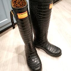 Great Condition!! Hardly Worn. They Are Gorgeous Winter Rain, Jimmy Choo, Rain Boots, Womens Sizes, Size 6, Women Shoes, Boots, Women Shopping, Black