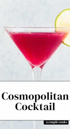 What's in a cosmopolitan cocktail? It's easier to make than you think! This vibrant pink drink is perfect for celebrations of all kinds. #cosmo #cosmopolitan #drinks #cocktails Cosmo Drink, Cranberry Champagne Cocktail, Cranberry Cocktail Recipe, Cosmopolitan Cocktail Recipes, Cosmopolitan Cocktails, Cosmopolitan Drink, Vodka Cranberry, Unsweetened Cranberry Juice, Cosmopolitan Cocktail