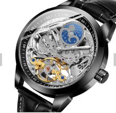 H8eb397857a564ddd8a84fcc5cfa2a69a7.jpg Formal Black Watch With Rotating Bezel, Black Formal Watch With Rotating Bezel, Black Watches With Rotating Bezel For Gifts, Black Watch With Rotating Bezel, Luxury Black Watch With Rotating Bezel, Mechanical Watch Men, Men's Watches, Luxury Watches For Men, Mechanical Watch