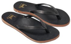 Open Heel Sandals With Arch Support For The Beach, Comfortable Leather Flip Flops With Ortholite Insole, Beach Sandals With Arch Support And Open Heel, Comfortable Leather Flip Flops, Adjustable Leather Flip Flops, Comfortable Adjustable Flip Flops With Leather Footbed, Leather Open Toe Flip Flops With Ortholite Insole, Comfortable Adjustable Sandals With Leather Sole, Adjustable Leather Slippers With Arch Support