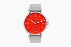 Watch Companies, Sports Watch, Everyday Carry, Swiss Watches, Luxury Watch, Bright Red, Silver Watch, Crown, Sports