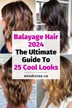 Unleash your dark side with these 25 fresh looks for Balayage Hair 2024. These balayage styles will give you a unique and trendy look this season. Don't miss out on these fashion-forward highlight color ideas to spice up your hair.