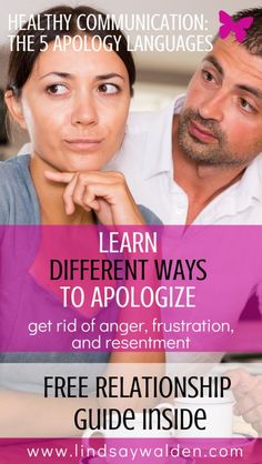 All relationships encounter misunderstandings, arguments, and difficult conversations. While this is common, it doesn't mean anger, hurt feelings, frustration, and resentment have to be the end result. This is where understanding and using the 5 apology languages in your life comings into play. Check out my video where I explain what the 5 apology languages are and how you can work them into your relationships. Stop Being Lazy, Healthy Communication