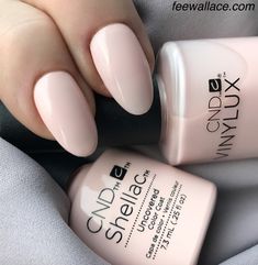 CND Shellac and Vinylux color Uncovered from the CND NUDE Collection by Fee Wallace Cnd Shellac Colors, Shellac Nail Colors, Cnd Shellac Nails, Nails Gel Polish, Shellac Colors, Cnd Nails, Cnd Shellac, Nails Polish, Shellac Nails