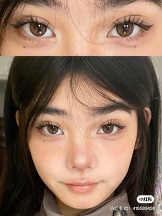 Makeup Layout, Soft Makeup Looks, Korean Eye Makeup, Ethereal Makeup, Cute Makeup Looks, Asian Eye Makeup, Makeup Looks Tutorial, Makeup Makeover, Makeup Pictures