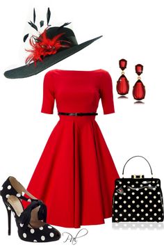 We’re off to the races with this Derby inspired look! Great for Pure Romance’s Night at the Races Opening Party at National Training in Cincinnati! Woman In Red, Burton Snowboards, Retro Mode