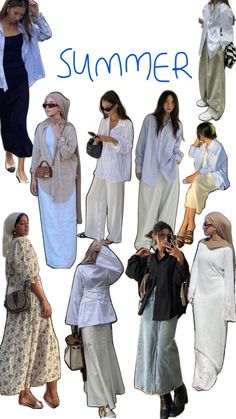 Bali Outfit Ideas Hijab, Modest Vacation Outfits, Hijabi Aesthetic Outfits, Summer Modest Outfits, Outfit Ideas Modest, Modest Outfits Muslim, Stylish Outfits Casual, Muslim Outfits Casual, Modest Summer Outfits