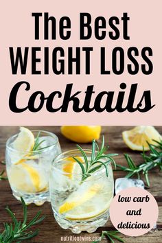 On a diet? You don't have to completely cut out alcohol. If you’re looking for the best cocktails for weight loss, check out these easy low-carb cocktail recipes. And if you need help choosing the best low calorie cocktails for weight loss, we're sharing those as well! From low carb comsos to sugar free whiskey sours, find your new favorite cocktail for weight loss on the blog. Best Low Calorie Alcoholic Drinks, Diet Cocktails, Easy Low Calorie Cocktails, Calorie Free Drinks, Low Cal Alcoholic Drinks Easy, Keto Alcohol Drinks Cocktail Recipes, Low Calorie Liquor Drinks, Low Carb Alcoholic Drinks Easy, Low Calorie Low Sugar Alcoholic Drinks