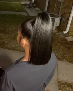 Long Ponytail Hairstyles, Pretty Ponytails, Short Hair Ponytail, Short Ponytail, Weave Ponytail Hairstyles, Sleek Ponytail Hairstyles, Weave Ponytail, Wavy Ponytail, Black Ponytail Hairstyles